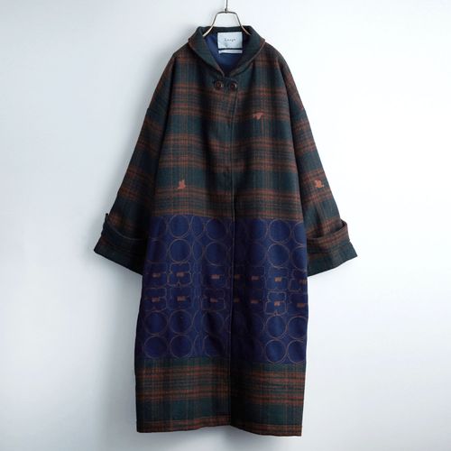 ドライブ
Emago リング刺繍ロングコート
