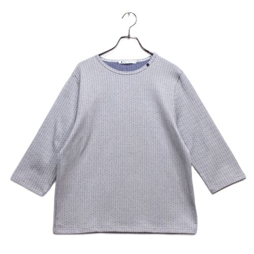 ジジョン
T’BIS STUDIO 七分袖小花柄ジャカードクルーネックPO