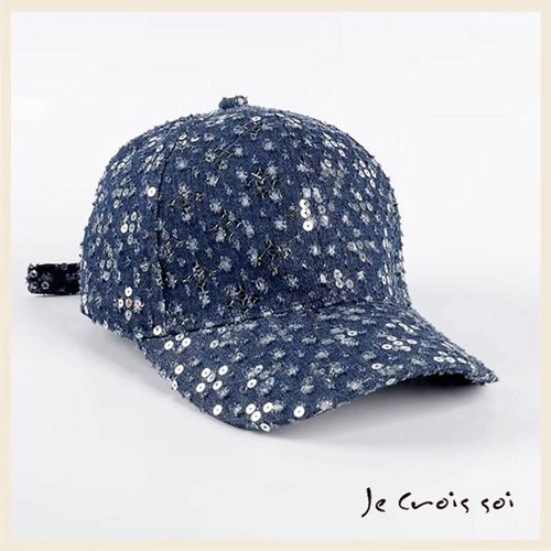 ｃｒｏｉｓ
スパンコールデニムキャップ