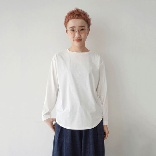 ａｅｌ
mao made ラウンドヘムTEE