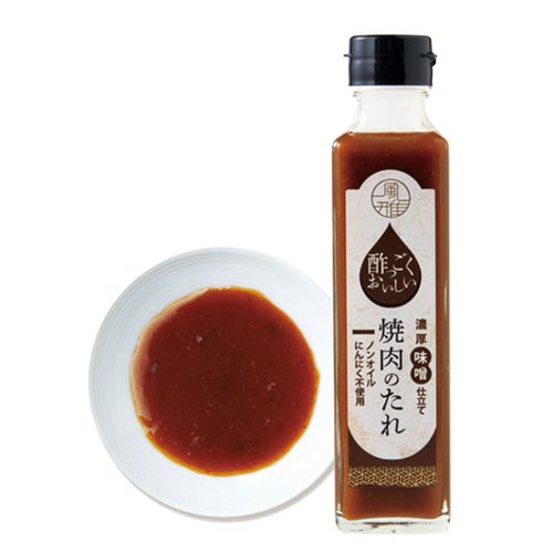 4528937803540







風雅
風雅 酢っごくおいしい焼肉のたれ 濃厚味噌仕立て