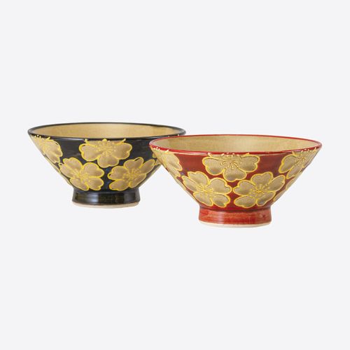 4965451256535



25653



西海陶器　
茶碗ペア 花模様