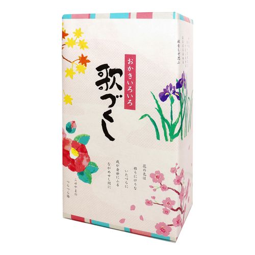 4902403260745







日の出屋製菓産業　
歌づくし 6袋 AUB1