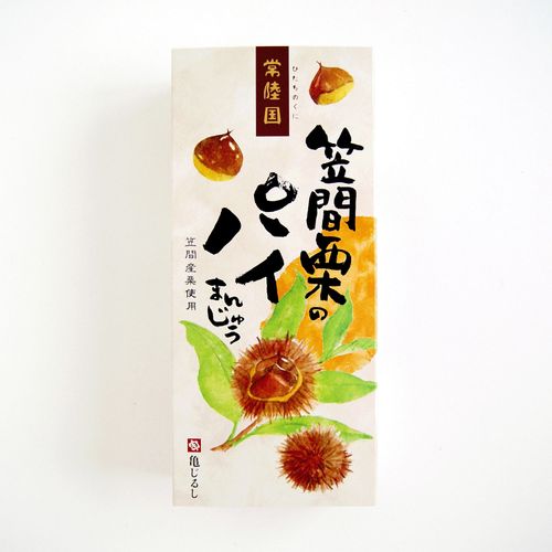 4954599666863







亀印製菓　
亀じるし 笠間栗のパイまんじゅう・5個