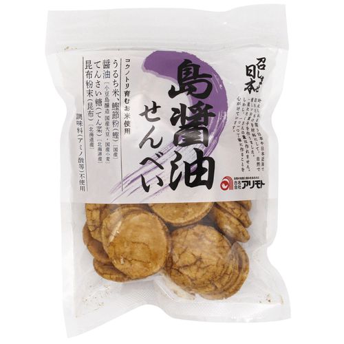 4970289315385



33802



ムソー　
召しませ日本 島醤油せんべい