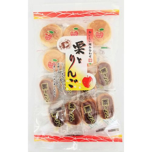4904224002733







丸井スズキ
日新堂製菓 栗とりんご13個入り