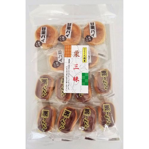 4904224002726







丸井スズキ
日新堂製菓 栗三昧 13個入り