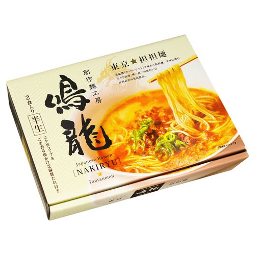 4972874606151



PB131



久保田麺業
東京創作麺工房 鳴龍 坦坦麺 2人前