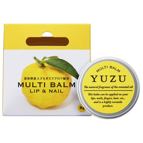 4977369610118



61011



デイリーアロマジャパン
高知県産YUZU マルチバーム リップ＆ネイル