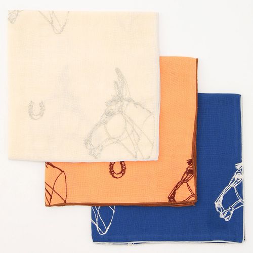 4945265357253



0



コッカ
＋HAyU fabric ～HORSE～ 綿100％ダブルガーゼ刺繍ハンカチ