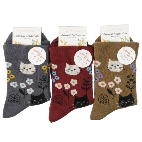 0



0



エイコー
Natural Collection クルー丈 モール猫とフラワー柄