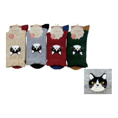 0



0



アシスト
STREAM クルー丈 ねこ 部分モール 靴下