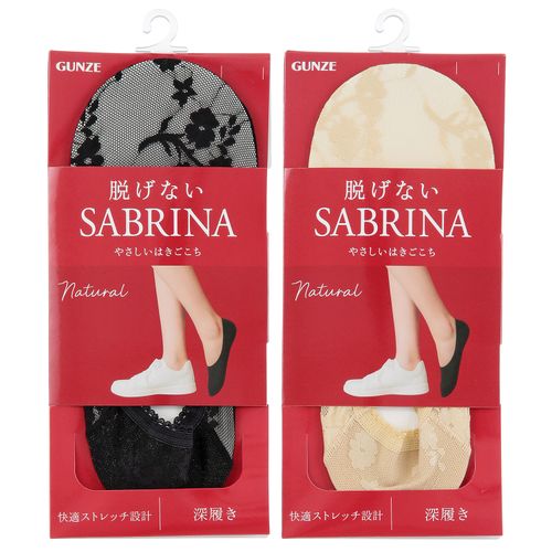 4550585128652



0



グンゼ　
SABRINA 脱げない フットカバー 甲レース 深履き