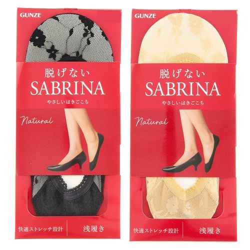 4550585373670



0



グンゼ　
SABRINA 脱げない フットカバー 甲レース 浅履き