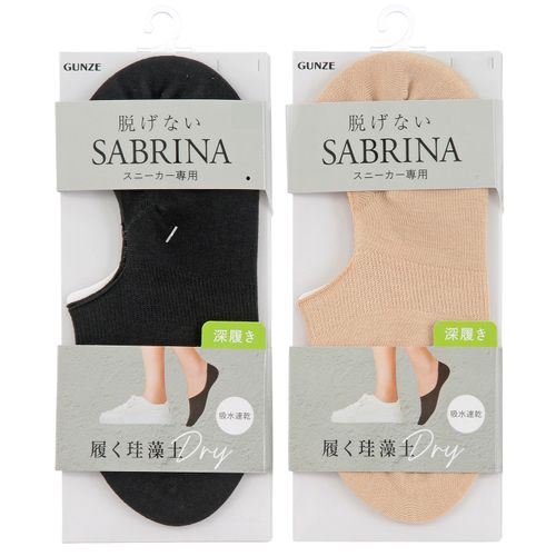 4550585373403



0



グンゼ　
SABRINA フットカバー 履く珪藻土 深履き スニーカー専用