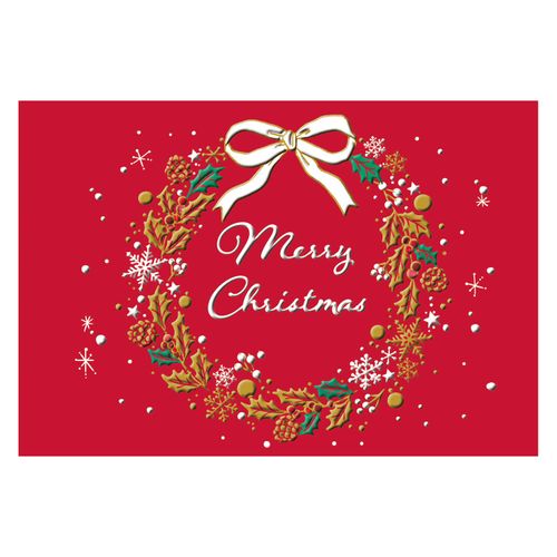 4963328600627



C09-0002



チキュウグリーティングス　
洋風クリスマスミニカード C09－0002 クリスマスリース