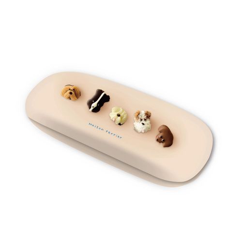 4580417009620



CB72001



カクケイ　
クリエイターズサーカス×メゾン・テリア メガネケース Chocolate dogs