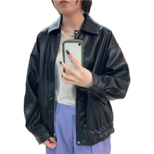 0



0



ホワイトジョーラ　
Emilyan フェイクレザージャケット