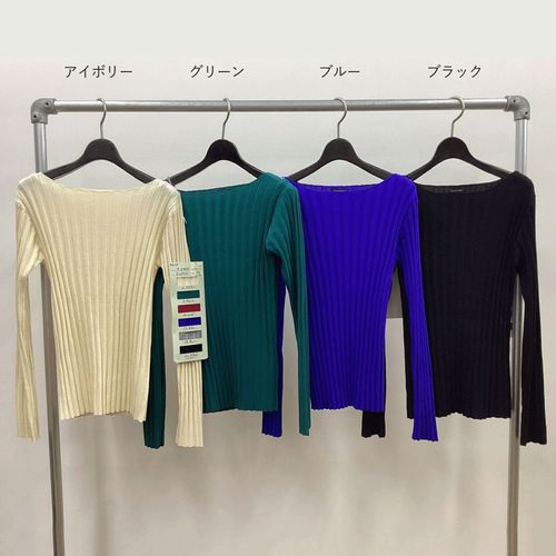 0



0



ザンパ　
ザンパ ワイドリブボートネックプルオーバー