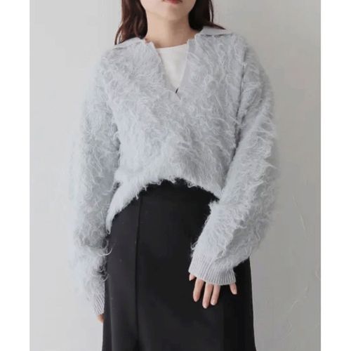 0



0



三澤　
vingtrois シャギー起毛ポロニット