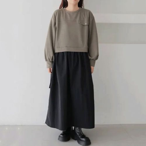 0



0



三澤　
vingtrois スウェットドッキングワンピース
