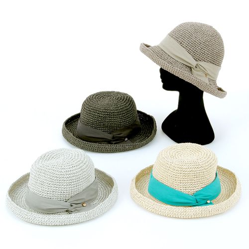 0



0



日本興産貿易　
細編みリボンハット