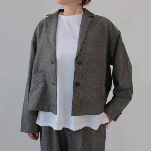 2852533171218



0



アンリミ
douxbleu リネンレーヨンストライプジャケット