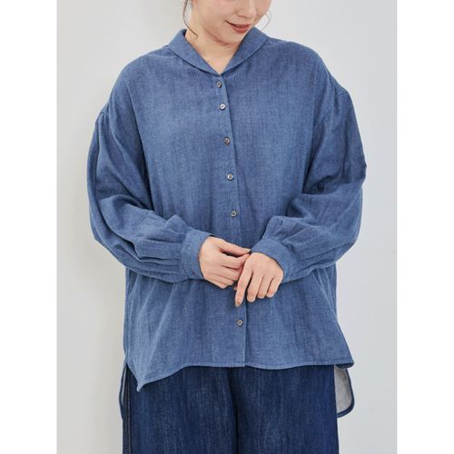 0



0



ＹＵＲＫプラン
YURK genite van Wガーゼショールカラーシャツ