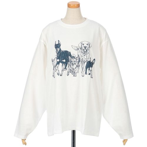 0



0



三高
CORISCO Animal Village イヌ 発泡プリントロンT
