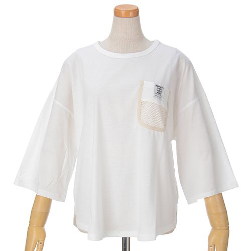 0



0



オンアンドオン
le colis ポケットメッシュ7分袖Tee