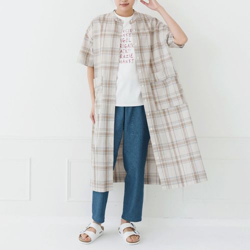 0



0



ピープル
kermu コットンリネンチェックシャツワンピース