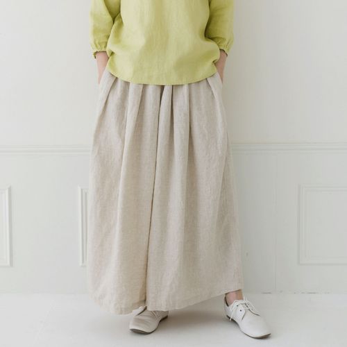 0



0



ピープル
Crea delice 14番手リネンウエストタックワイドパンツ