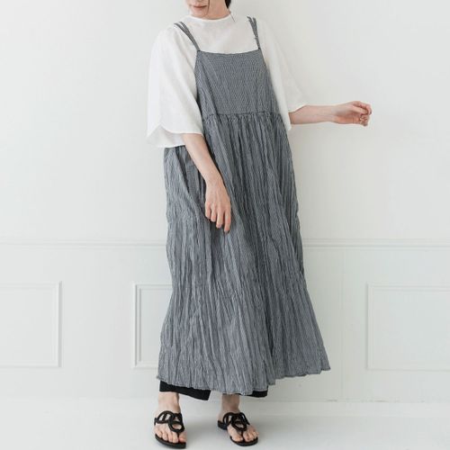 0



0



ピープル
Crea delice クリンクルキャミワンピース