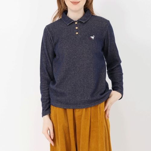 0



0



ジジョン
T’BIS STUDIO 長袖ネコ刺繍WFポロシャツ