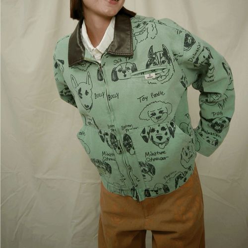 0



0



ク・ラッチ
HUMAROUS Many dogs Blouson