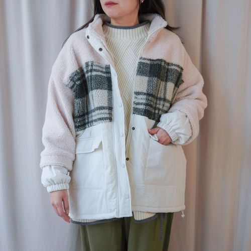 0



0



アンナヴァン
LUPILIEN ボア切替キルティング ハイネックブルゾン