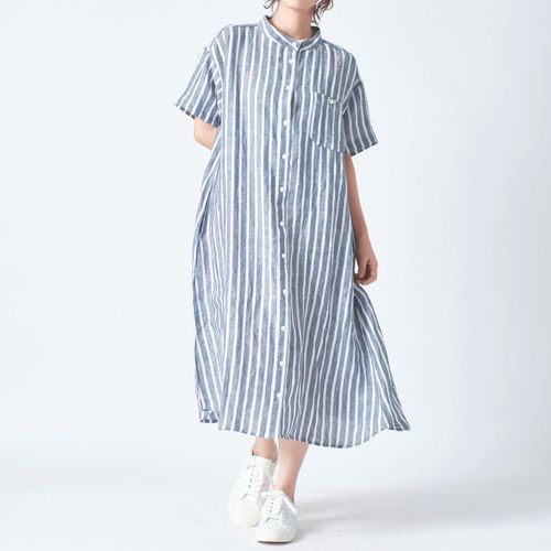 0



0



ボールＮ．Ｔ
ubasoku バンドカラーワンポケ半袖シャツワンピース