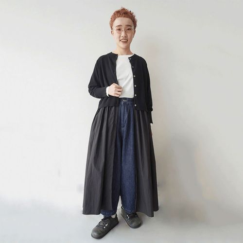 0



0



ａｅｌ
mao made 異素材切替2WAYロングカーディガン