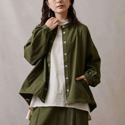 4539892006044



0



カプリ　
teMite ハイネックツイルブルゾン