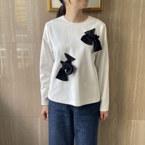 0



0



一珠
一珠 NOUQUE リボン付プルオーバー