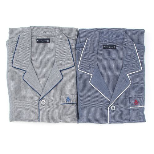 4543754210500



0



日登美　
Munsingwear 紳士長袖パジャマ 甘撚りダブルガーゼ テーラー