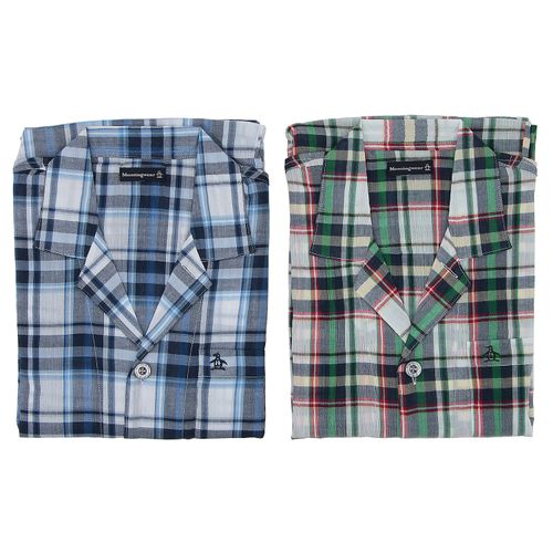 4543754197887



0



日登美　
Munsingwear トテーラーパジャマ 半袖・7分丈パンツ クレープチェック