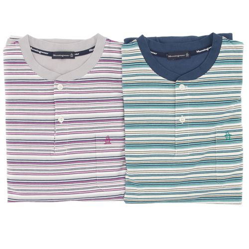4543754254535



0



日登美　
Munsingwear SZ天竺ボーダーヘンリーパジャマ