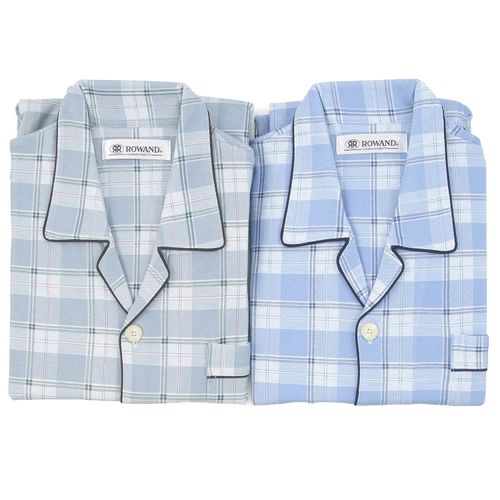 0



0



スズホ　
紳士長袖パジャマ スムース チェック柄