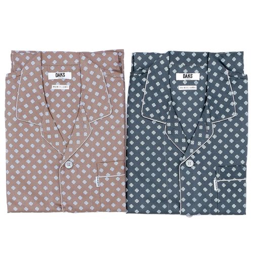 4547533811001



0



荒川　
DAKS メンズ 綿サテン長袖長パンツ開襟パジャマ