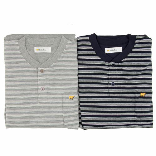0



0



コスギ
GoldenBear 紳士 鹿ノ子半袖長ズボンパジャマ ボーダー柄