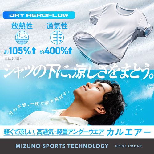 4571547983218



0



美津濃　
mizuno カルエアーアンダーVネック半袖シャツ メンズ