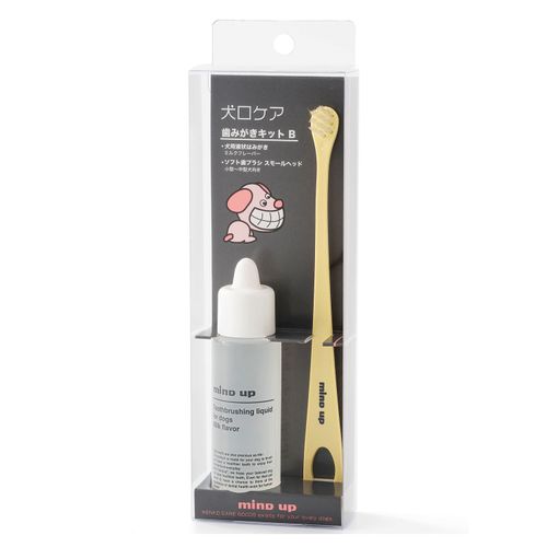 4947651995087



0



マインドアップ
犬口ケア 歯磨きキットB（液状はみがき30ml＋ソフト歯ブラシスモールヘッド）