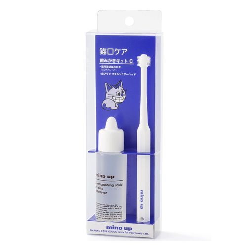 4947651995148



0



マインドアップ
猫口ケア 歯みがきキットC（液状はみがき30ml＋歯ブラシプチシリンダーヘッド）
