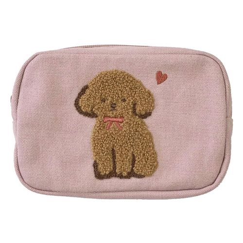 457148467545



BG0066/2B



ツイン
アニマルサガラ刺繍ポーチ トイプードル ピンク
